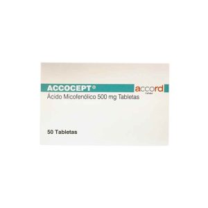 Acido Micofenolico 500 mg tabletas