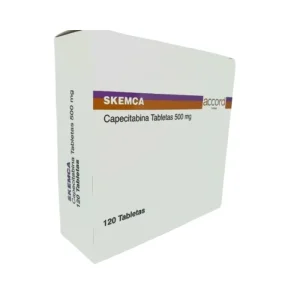 Capecitabina 500 mg con 120 tabletas