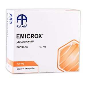 Ciclosporina caspsulas 100mg