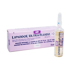 Lipiodol ultra fluido iny. 10 ml
